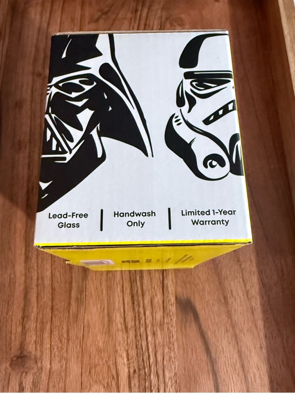 JoyJolt Star Wars Dark Side Monochrome Drinking Glass Set | NWT - Picture 5 of 5
